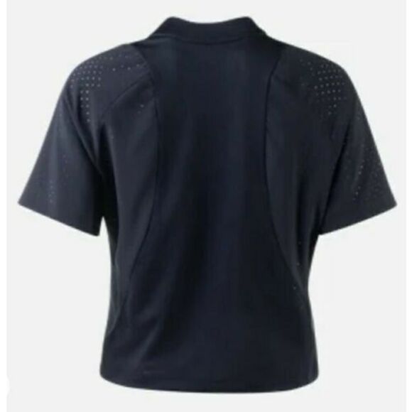 NIKE Women's F.C. Cropped Football / Soccer Shirt NWT Black SIZE: Large - Picture 2 of 9